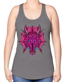 dragon 178# - dragon -Racerback Tank