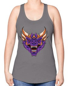 dragon 183# - dragon -Racerback Tank