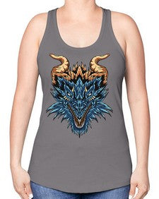 dragon 189# - dragon -Racerback Tank