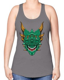 dragon 190# - dragon -Racerback Tank