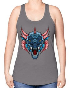 dragon 193# - dragon -Racerback Tank