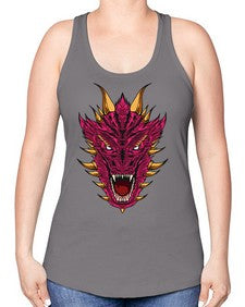 dragon 194# - dragon -Racerback Tank