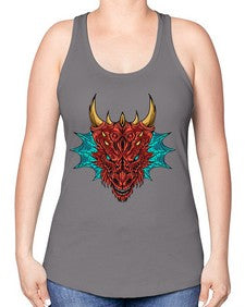 dragon 195# - dragon -Racerback Tank