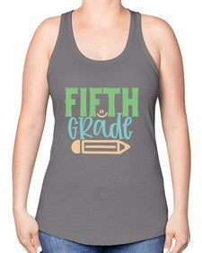 fifth grade 59# - fifth grade -Racerback Tank