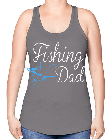 fishing 22# - shark-fish -Racerback Tank