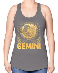 gemini 16# - gemini -Racerback Tank