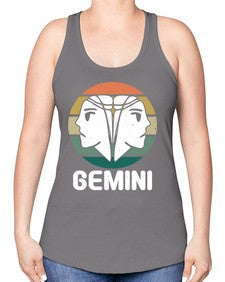 gemini 236# - gemini -Racerback Tank