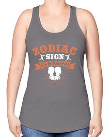 gemini 246# - gemini -Racerback Tank