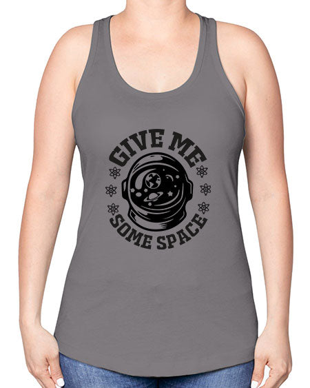 give me some space 35# - space -Racerback Tank
