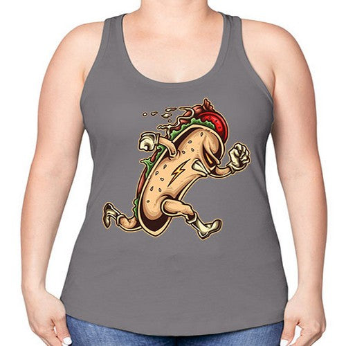 hot dog hero 159# - dogs -Racerback Tank