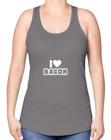 i bacon 1076# - bacon -Racerback Tank