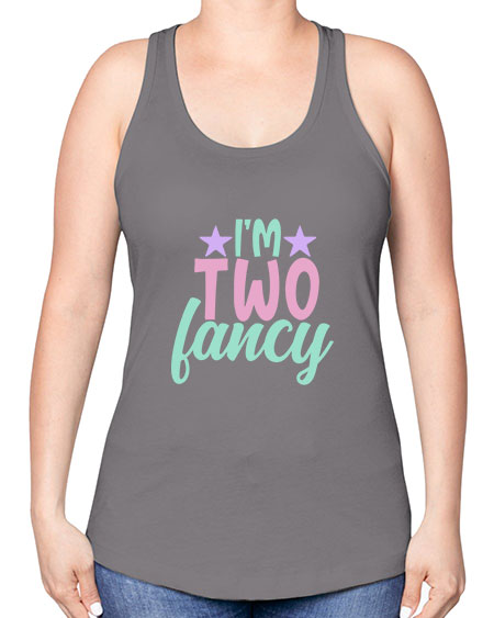 im two fancy Style 121# - kids -Racerback Tank