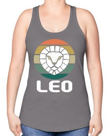 leo 299# - leo -Racerback Tank