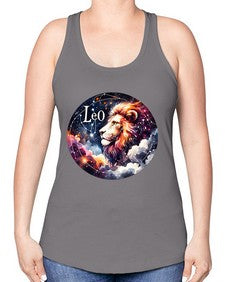 leo 301# - leo -Racerback Tank