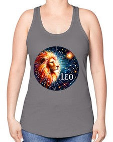leo 313# - leo -Racerback Tank