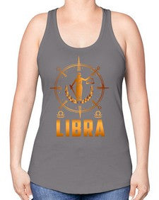 libra 135# - libra -Racerback Tank