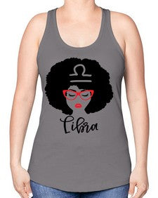libra 332# - libra -Racerback Tank