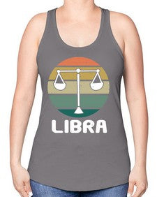 libra 337# - libra -Racerback Tank