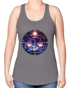 libra 341# - libra -Racerback Tank