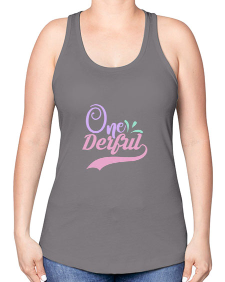 one derful Style 174# - kids -Racerback Tank