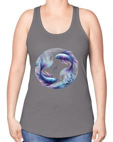 pisces 362# - pisces -Racerback Tank