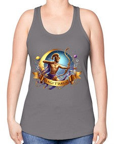 sagittarius 398# - sagittarius -Racerback Tank