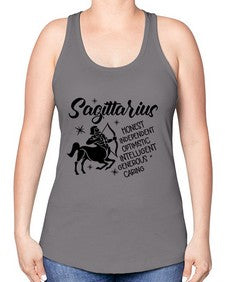 sagittarius 403# - sagittarius -Racerback Tank