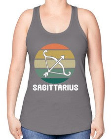sagittarius 424# - sagittarius -Racerback Tank