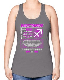 sagittarius 426# - sagittarius -Racerback Tank
