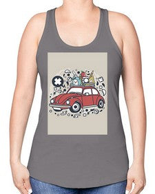 school tour 800# - general school -Racerback Tank