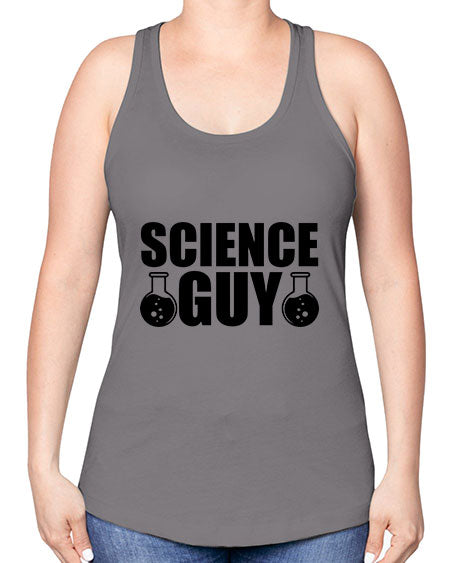 science guy 115# - general science -Racerback Tank