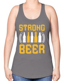 strong beer 1585# - beer -Racerback Tank