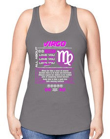 virgo 544# - virgo -Racerback Tank