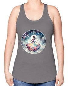 virgo 555# - virgo -Racerback Tank