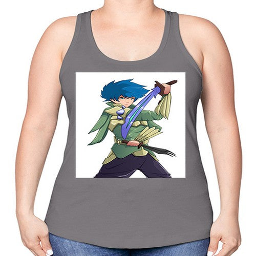 wind breaker21# - anime -Racerback Tank