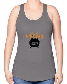 witches brew 6# - witch -Racerback Tank