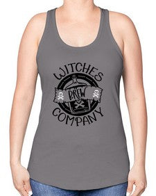 witches brew company 7# - witch -Racerback Tank
