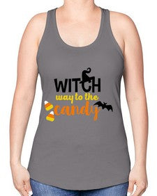 witchwaycandy 4# - witch -Racerback Tank