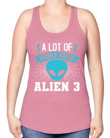 A lot of people hated alien 1# - ufo -Racerback Tank
