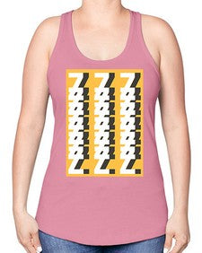 Abstract Shape 187# - art pop art -Racerback Tank