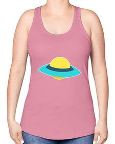 Alien 60# - ufo -Racerback Tank