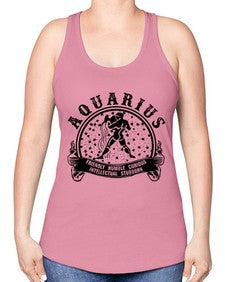 Aquarius 42# - aquarius -Racerback Tank
