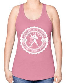 Aquarius 45# - aquarius -Racerback Tank