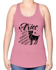 Aries 100# - aries -Racerback Tank