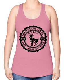 Aries 3# - aries -Racerback Tank