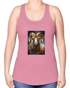 Aries 54# - aries -Racerback Tank