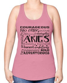 Aries 564# - aries -Racerback Tank