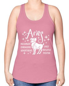 Aries 99# - aries -Racerback Tank