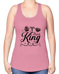 Aries king 111# - aries -Racerback Tank