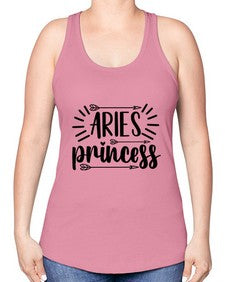 Aries princess 115# - aries -Racerback Tank